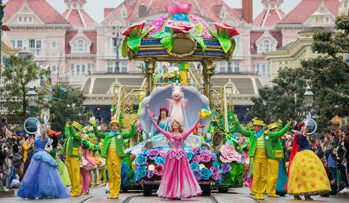 Spettacolo e parata Principesse a Disneyland Paris