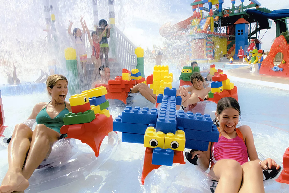 Gommoni personalizzabili con mattoncini lego a Legoland Gardaland