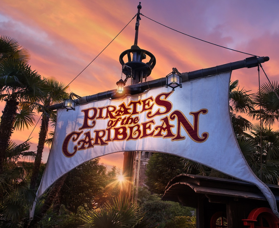 Attrazione Pirates of the Caribbean ad Adventureland