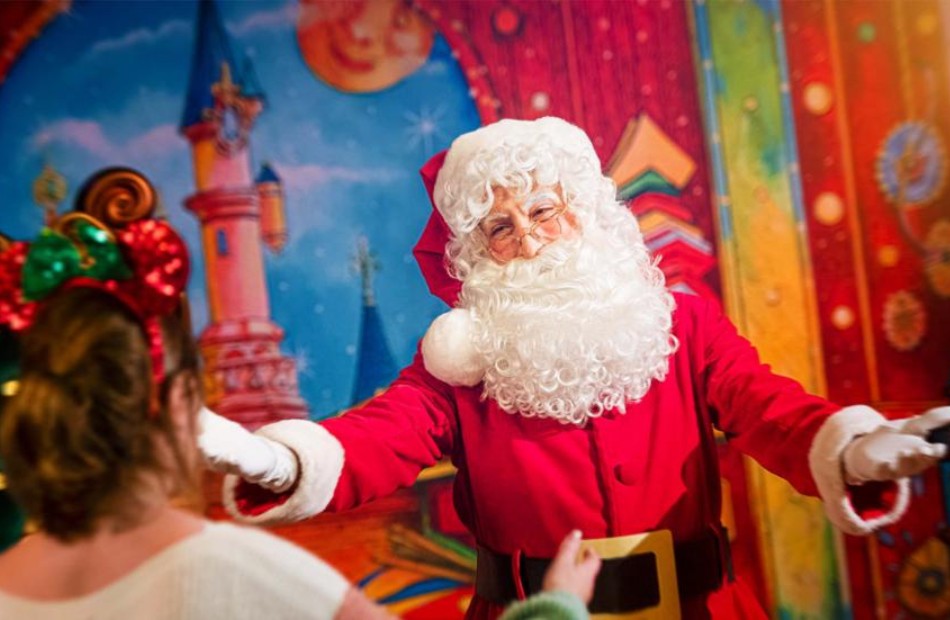 Incontra Babbo Natale a Disneyland Paris