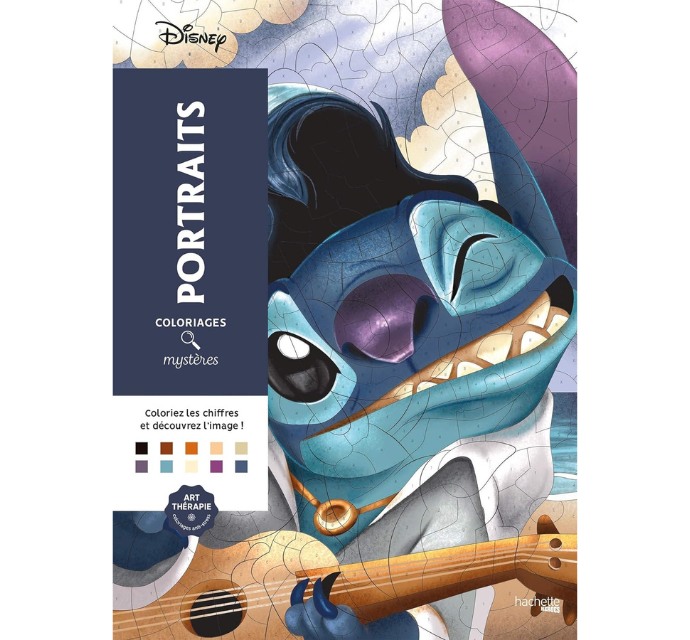 Libro Disney da colorare - Portraits